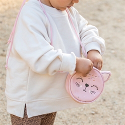 Pequeño Bolso de Mano, Gato Rosa - 1 ud.