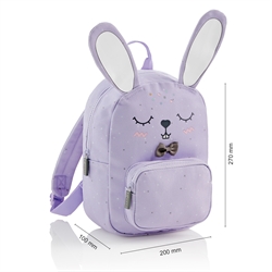 Mini Mochila, Conejo Lila - 1 ud.