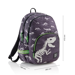 Mochila Escolar, T-Rex - 1 ud.