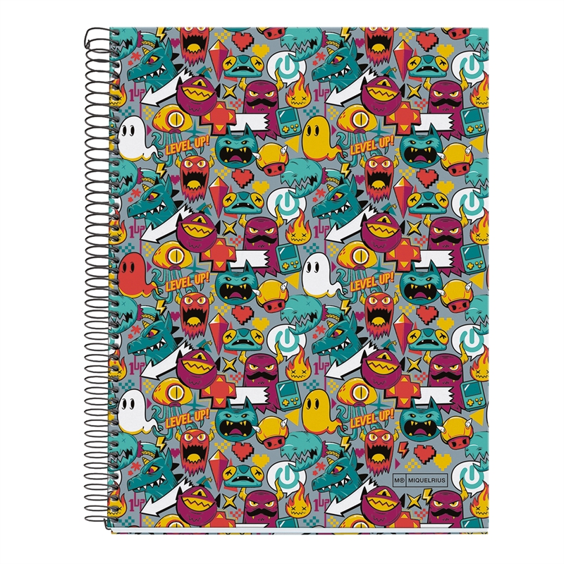 Cuaderno A4, Level up! - 1 ud.