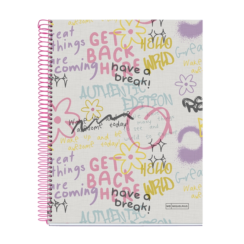 Cuaderno A4, Rebel - 1 ud.