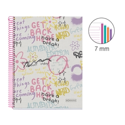 Cuaderno A4, Rebel - 1 ud.